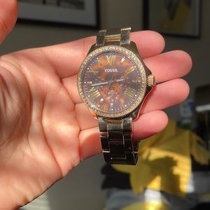 Fossil Cecile gold watch